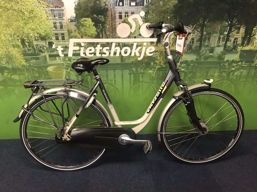 Fietshokje Raaks : Gazelle Orange Plus Damesfiets 53cm, Overige merken, Raaks Fietsen, (Extra) lage instap, Ophalen of Verzenden
