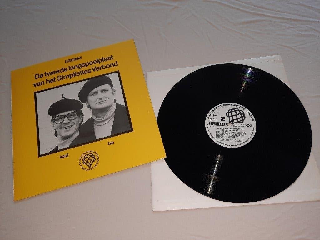 LP Het Simplisties Verbond – De Tweede Langspeelplaat Van, Cd's en Dvd's, Vinyl | Nederlandstalig, Ophalen, Gebruikt, 12 inch