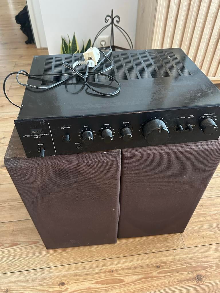 Sansui AU-217 Versterker, Gebruikt, Ophalen, Overige merken, Minder dan 60 watt