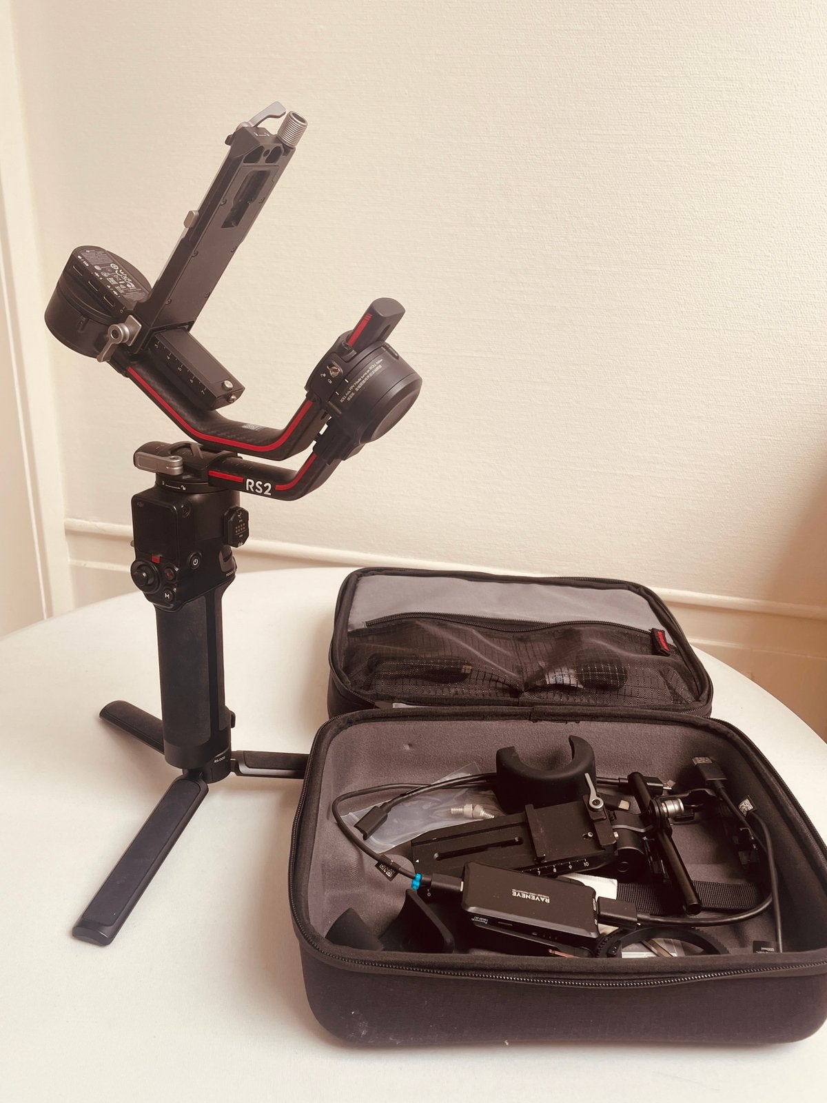 DJI Ronin RS2 Pro gimball, 125 cm of minder, Ophalen of Verzenden, Zo goed als nieuw, Monopod functie