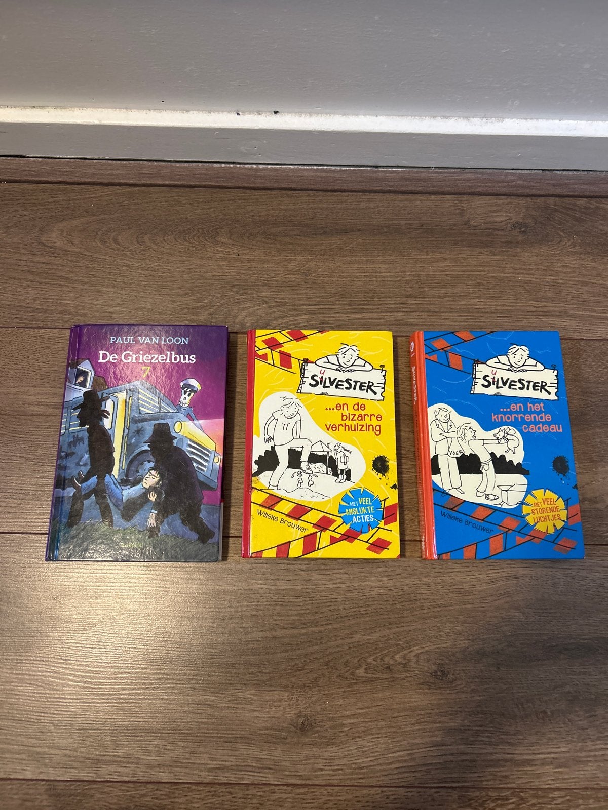 Kinderboeken: De Griezelbus en Silvester (3 boeken), Ophalen, Gelezen, Fictie algemeen