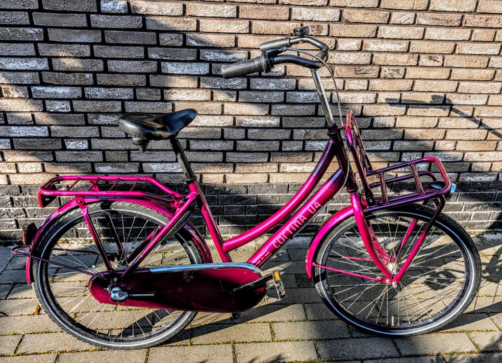 Fiets Cortina U4 transport mini, Ophalen, Terugtraprem, Cortina U4 transportfiets, Versnellingen