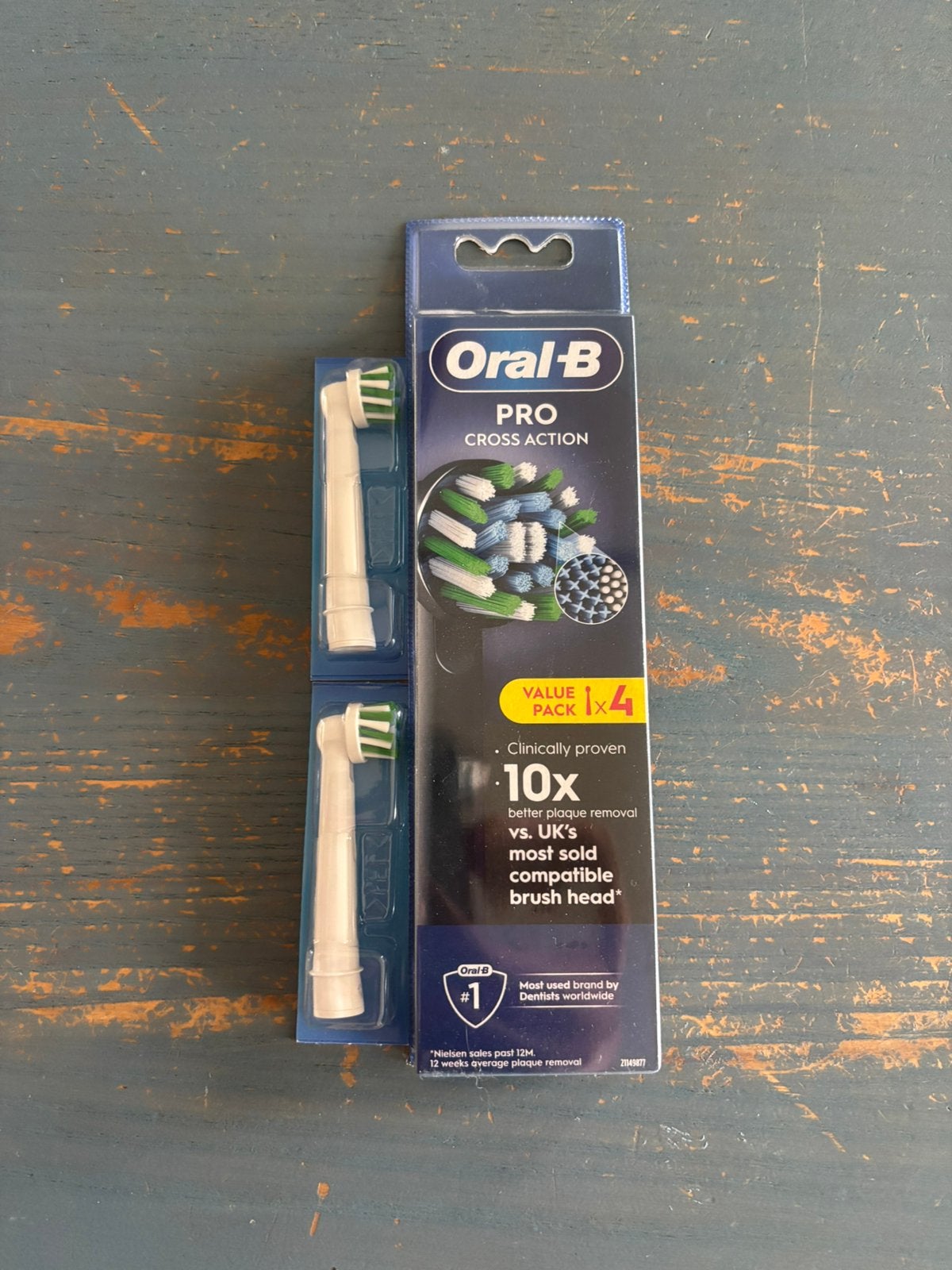6x Oral-B Pro opzetborstels, Ophalen of Verzenden, Nieuw, Opzetborstel
