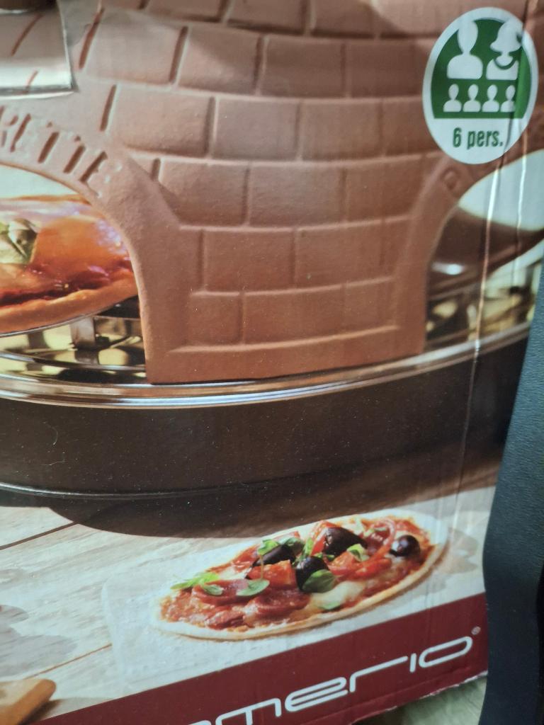 Pizzarette 6 personen, Ophalen of Verzenden, Gebruikt, 4 t/m 7 personen