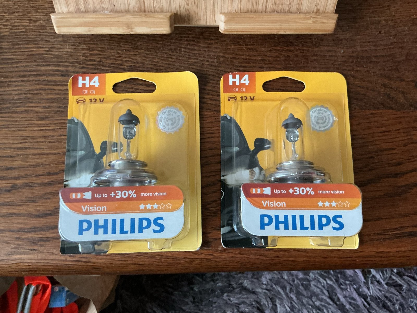 Philips H4 Vision Autolampen - Set van 2, Ophalen of Verzenden, Nieuw, Universele onderdelen
