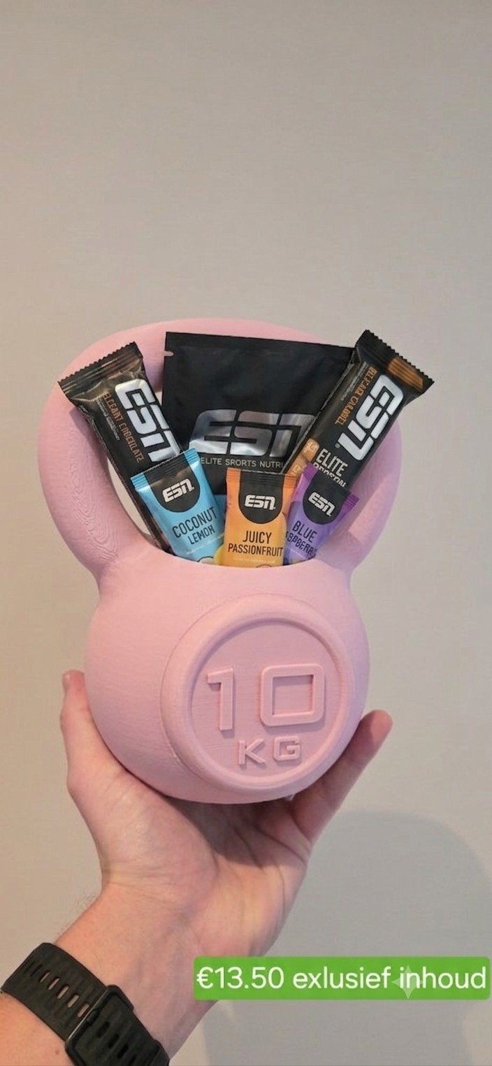 Kettlebell persoonlijk sportcadeau, Ophalen of Verzenden, Nieuw