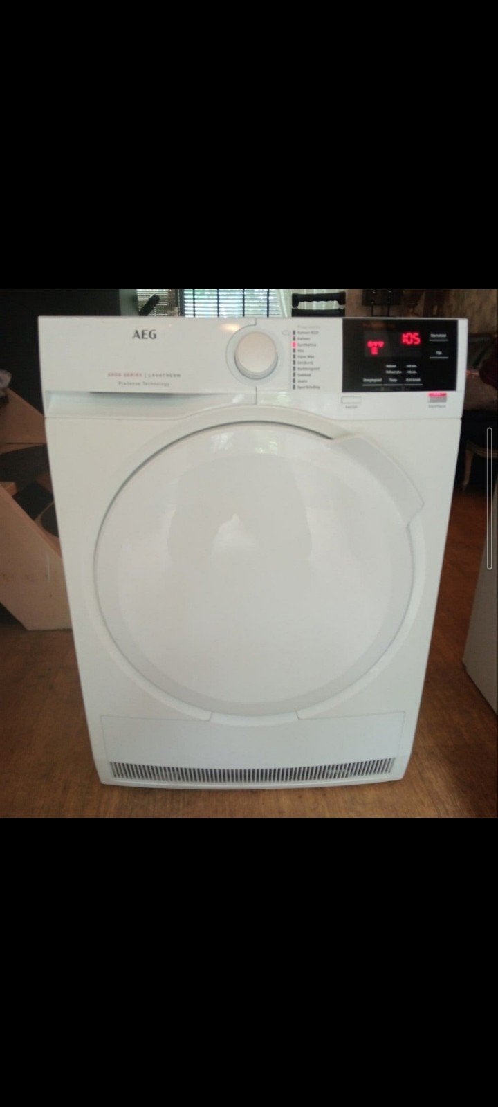 Aeg 6000 series droger A+++ label energie zuinig zie foto,s, Witgoed en Apparatuur, Ophalen, 6 tot 8 kg, Overige typen, Zo goed als nieuw