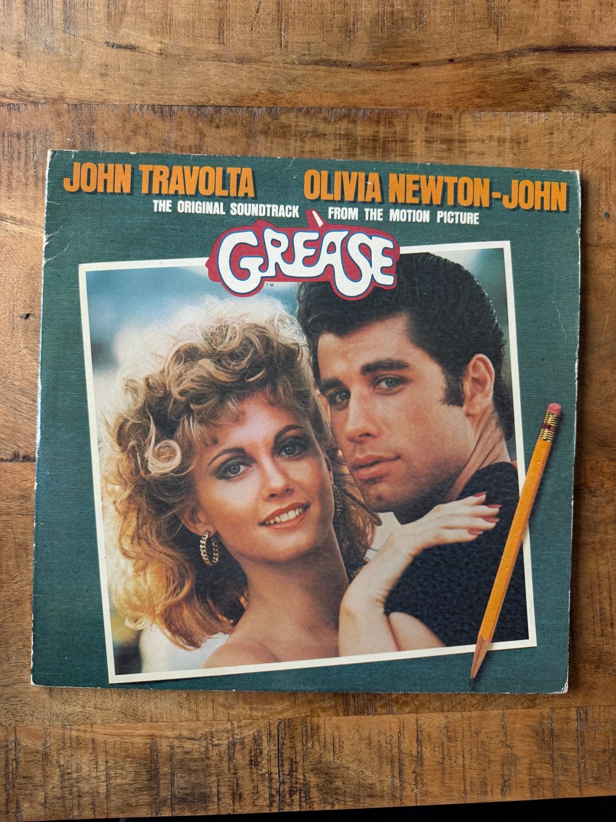 Grease Original Soundtrack LP - John Travolta & Olivia Newto, Cd's en Dvd's, LP, Gebruikt, Soundtrack, 12 inch