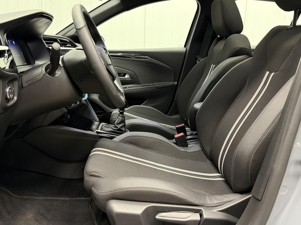 Opel Corsa 1.2 Turbo GS PANODAK-CAMERA-ECC-PDC-LMV-SPORT INT, Auto's, Voorwielaandrijving, 12 maanden, Stof, Gebruikt