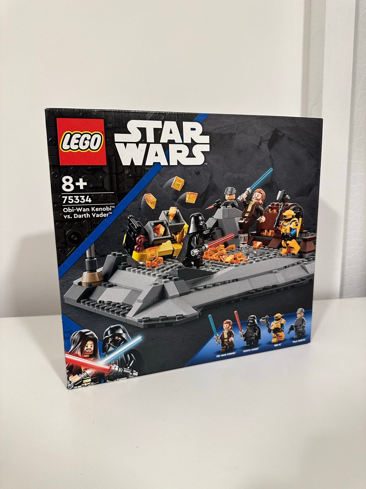 LEGO Star Wars 75334 Obi-Wan Kenobi vs. Darth Vader, Star Wars, Lego, Nieuw, Ophalen of Verzenden