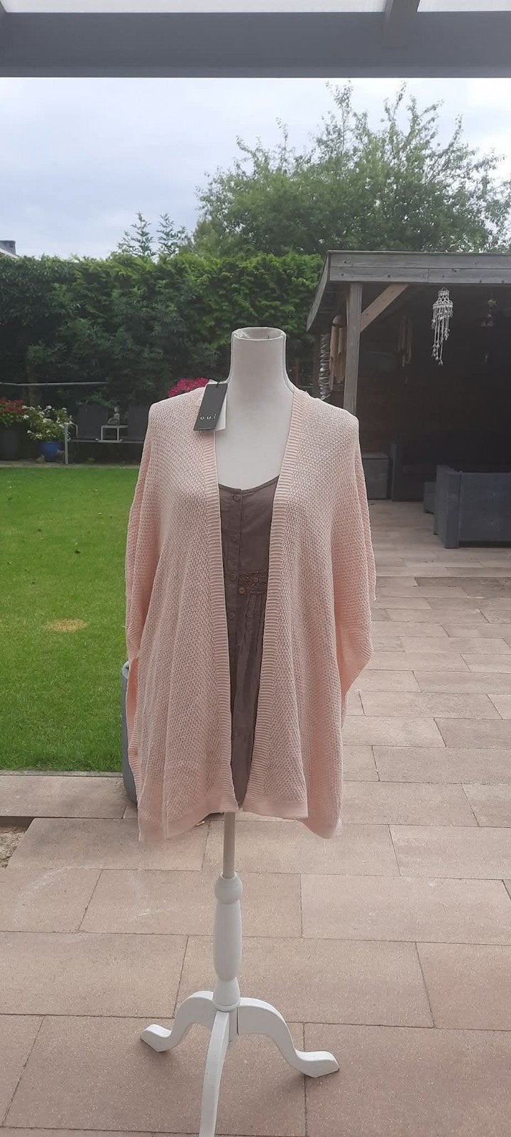 Vest merk oui roze 100% katoen maat s staat op kaartje maar, Maat 46/48 (XL) of groter, Nieuw, Ophalen of Verzenden, Roze