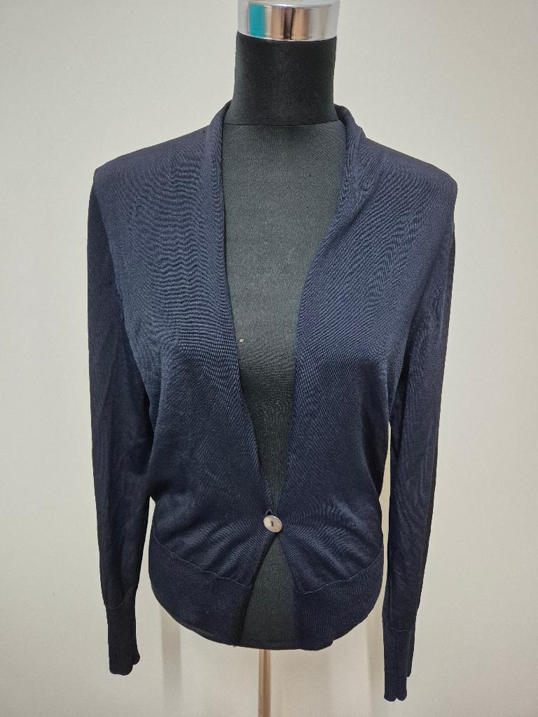 Vest29 - Donkerblauw Purdey vest-jasje maat XL (1), Ophalen of Verzenden, Zo goed als nieuw, Maat 46/48 (XL) of groter, Blauw
