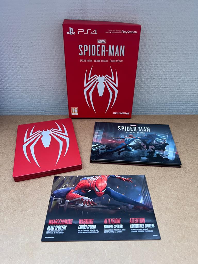 Marvel’s Spiderman - PS4 Special Edition, Avontuur en Actie, Playstation, Verzenden, 1 speler