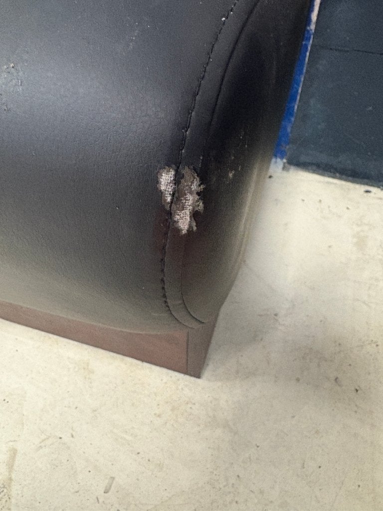 Banken 2st Gratis af te Halen, Gebruikt, Minder dan 75 cm, Tweepersoons, Rechte bank