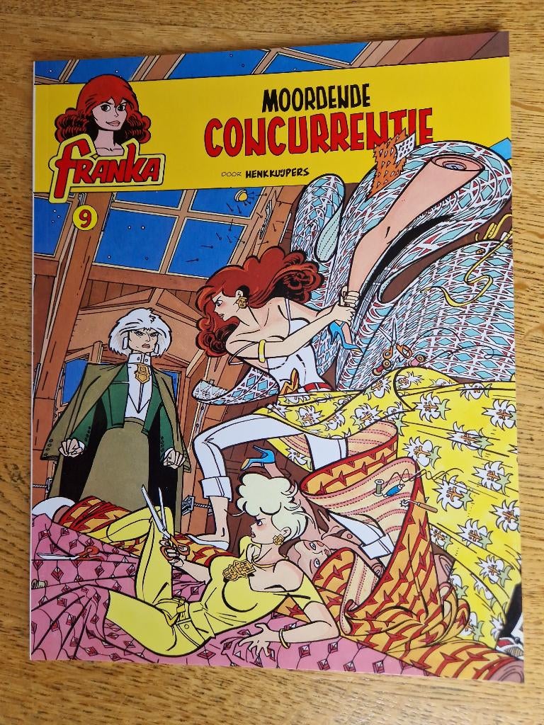 Franka 9 - Moordende concurrentie (SC), Boeken, Eén stripboek, Ophalen of Verzenden, Zo goed als nieuw, Henk Kuijpers