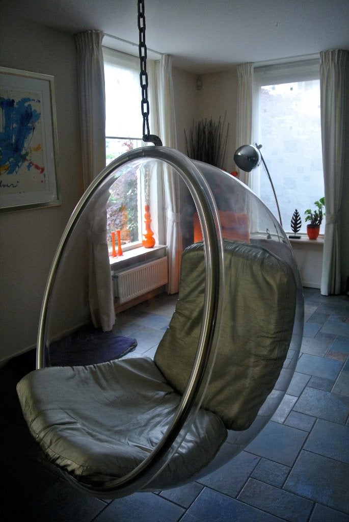 Bubble chair, Huis en Inrichting, Ophalen, Kunststof, Gebruikt, Overige kleuren