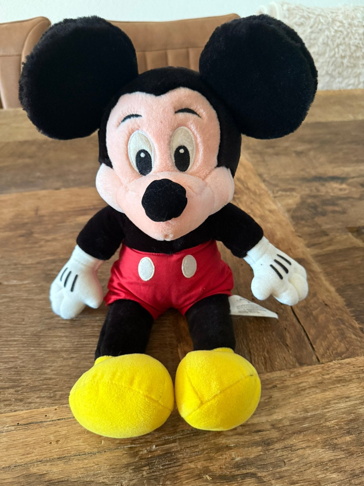 originele Disney Mickey Mouse knuffel - 35 cm, Ophalen of Verzenden, Overige figuren, Zo goed als nieuw, Knuffel