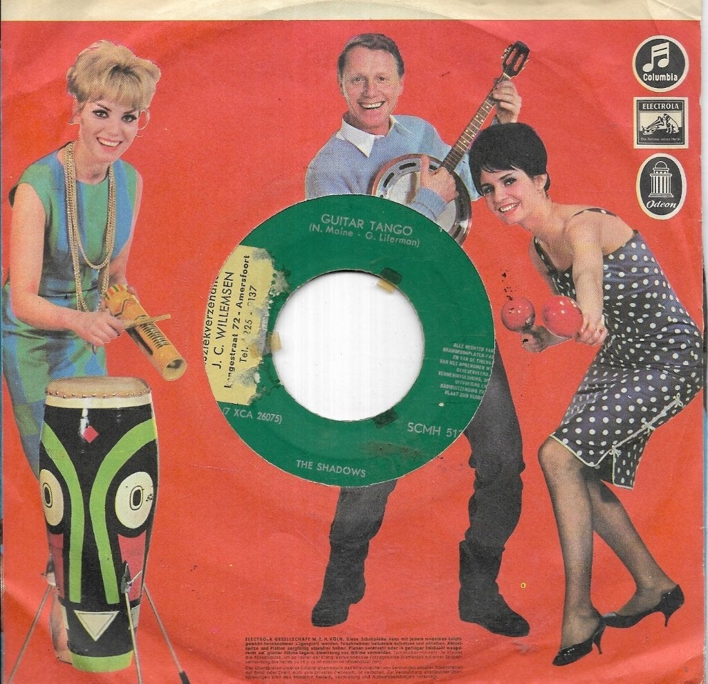 The Shadows-Guitar tango, Gebruikt, Overige genres, 7 inch, Ophalen of Verzenden