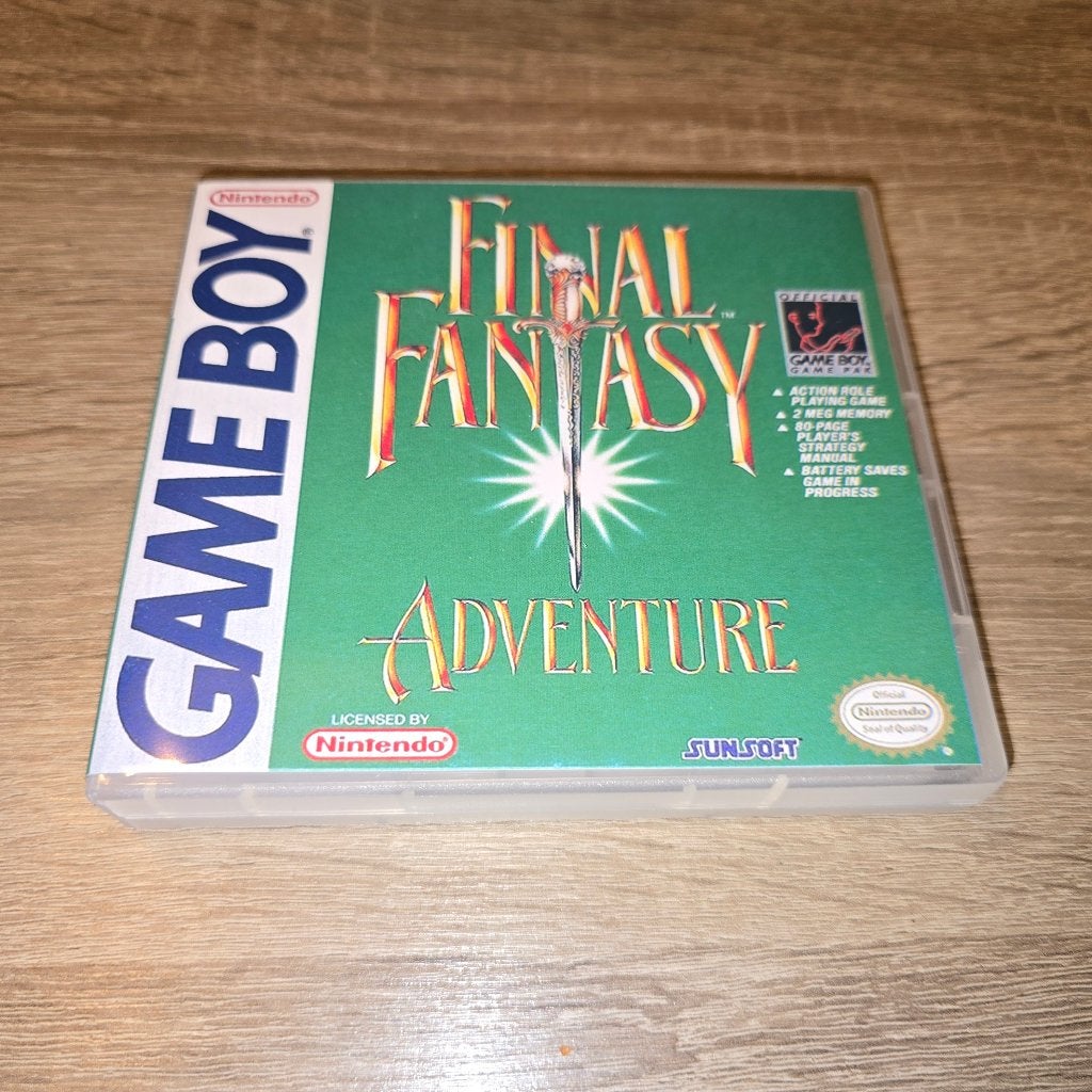 Final Fantasy Adventure Game Boy GB Game Case, Verzenden, 1 speler, Zo goed als nieuw, Role Playing Game (Rpg)
