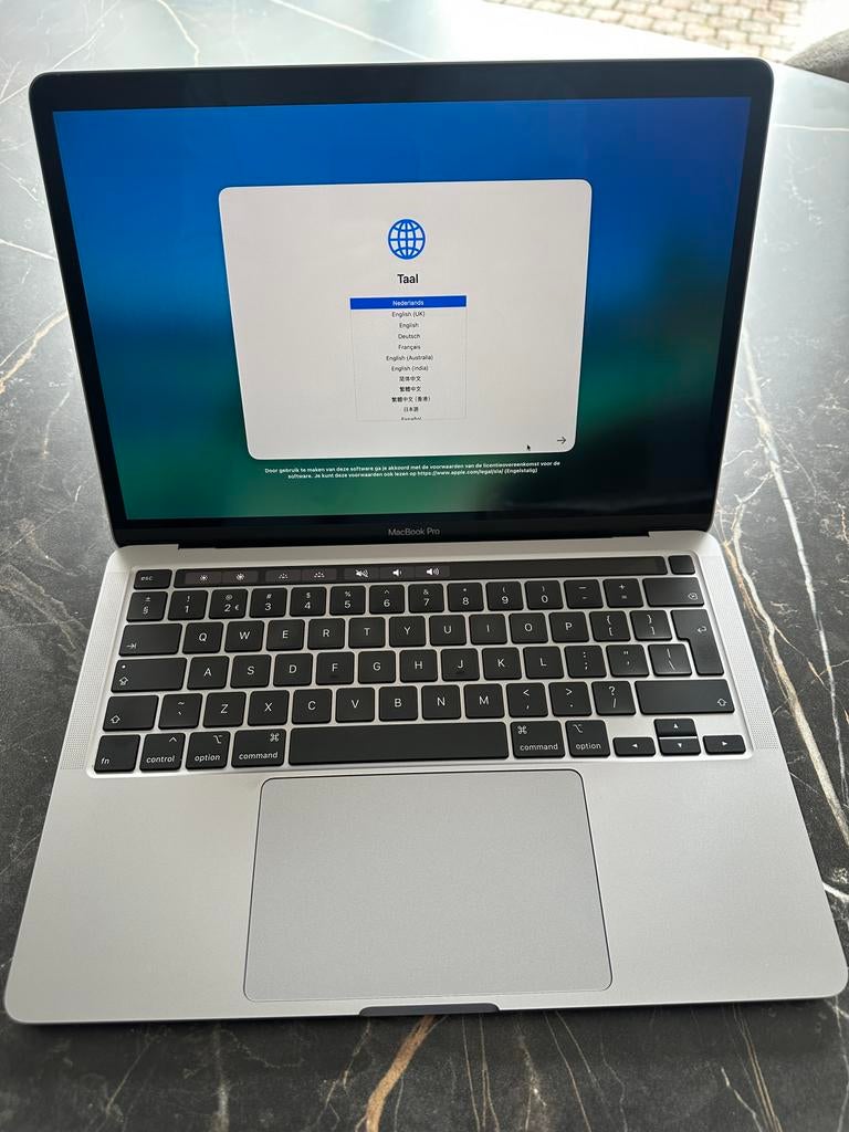 MacBook Pro 13” 2020 | 16GB | 512GB | Touch Bar, MacBook Pro, Gebruikt, 2 tot 3 Ghz, Qwerty