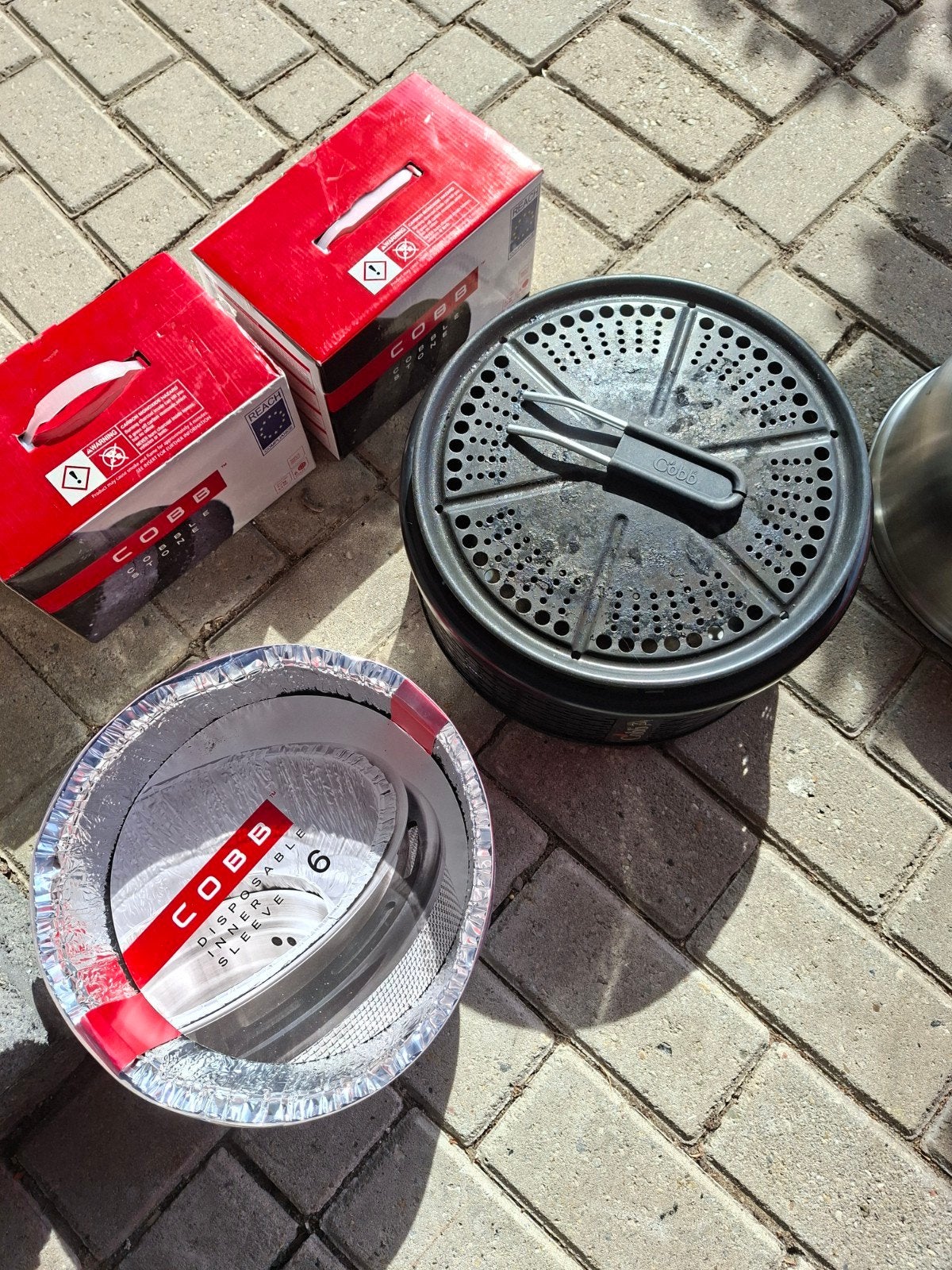 Cobb Premier Pro Barbecue met accessoires, Tuin en Terras, Ophalen, Gebruikt, Cobb