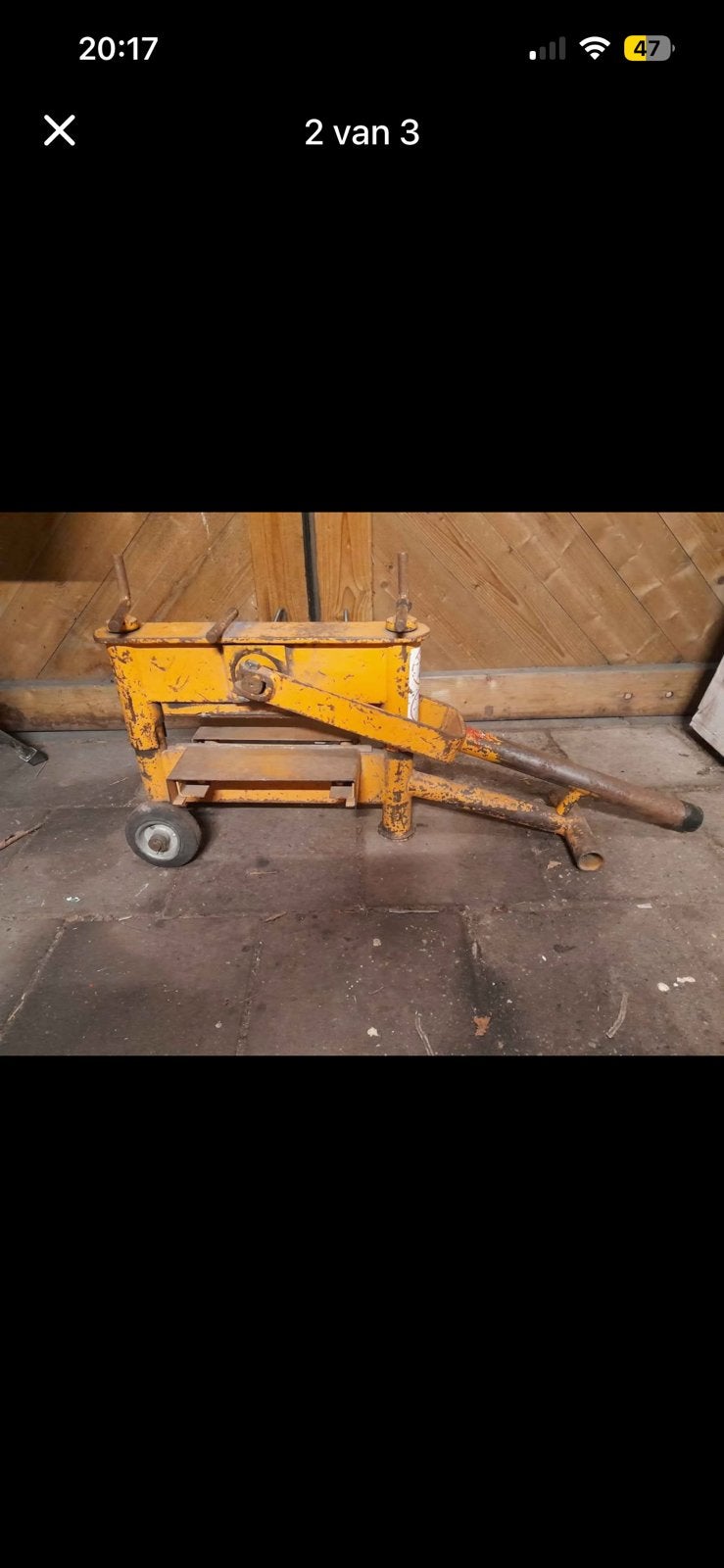 Stenen knipper TE HUUR !!, Hobby en Vrije tijd, Ophalen of Verzenden
