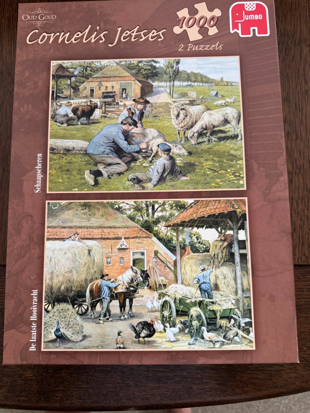 Legpuzzels Cornelis Jetses, Ophalen, 500 t/m 1500 stukjes, Zo goed als nieuw