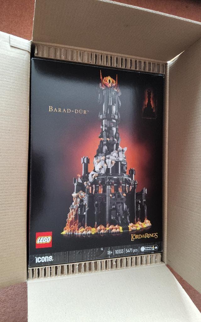 Lego Lord of the rings: Barad - Dur 10333., Kinderen en Baby's, Speelgoed | Duplo en Lego, Ophalen, Lego, Zo goed als nieuw, Compleet