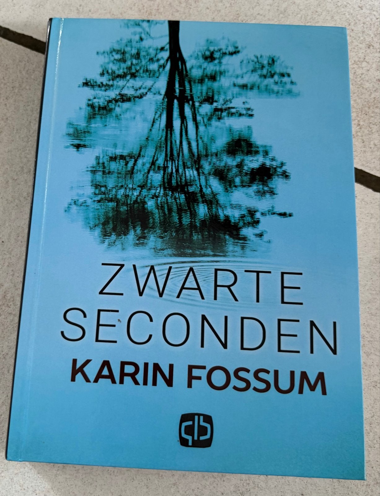 Zwarte Seconden - Karin Fossum (Grote Letter Bibliotheek), Ophalen of Verzenden, Zo goed als nieuw, Scandinavië