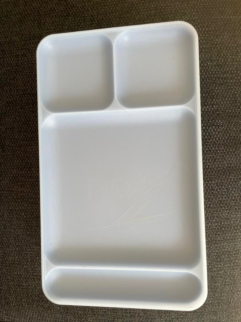 6 Tupperware serveerbladen in diverse kleuren, Ophalen of Verzenden, Gebruikt, Groen, Overige typen