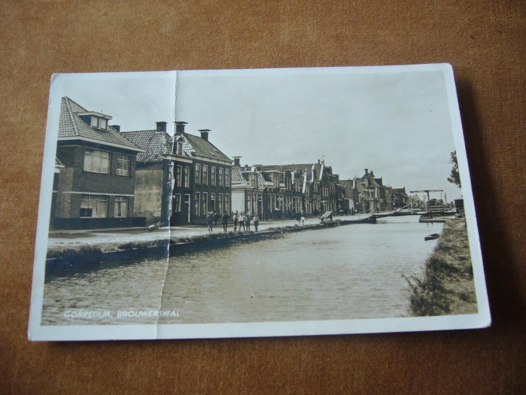 GORREDIJK  =  BROUWERSWAL, Verzamelen, Ansichtkaarten | Nederland, Ophalen of Verzenden, 1920 tot 1940, Gelopen, Noord-Brabant