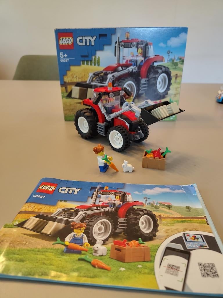 Lego City tractor compleet 60287, Kinderen en Baby's, Speelgoed | Duplo en Lego, Compleet, City, Lego, Ophalen of Verzenden