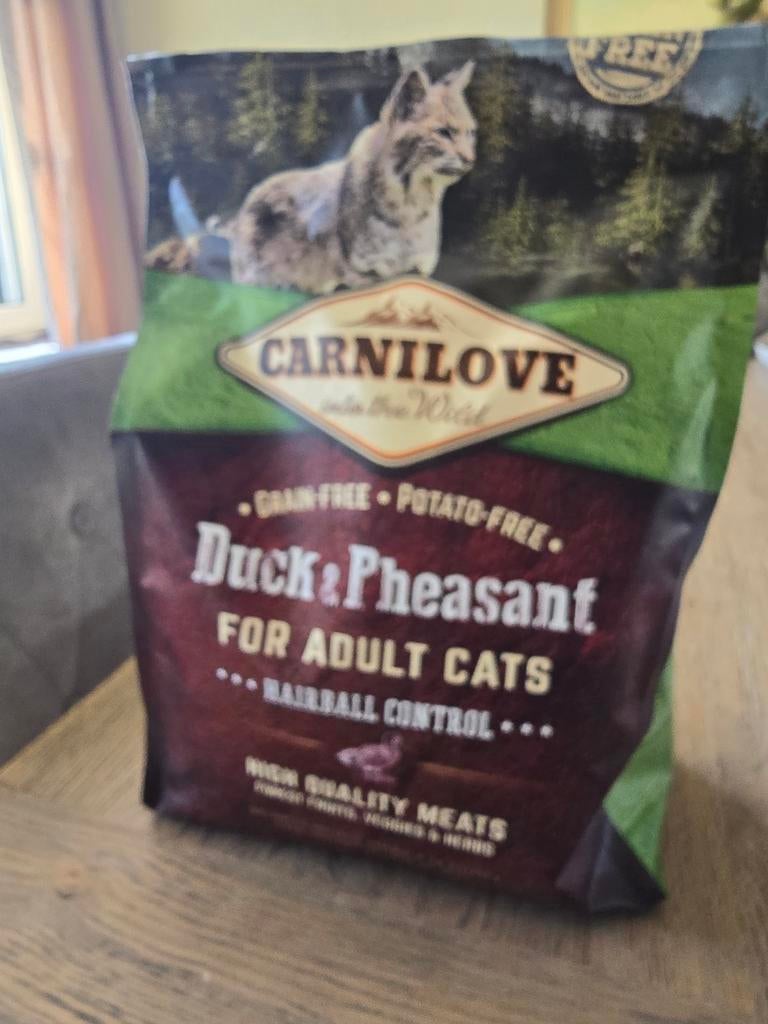 Carnilove duck pheasant for adult cats, Dieren en Toebehoren, Dierenvoeding, Ophalen of Verzenden, Kat