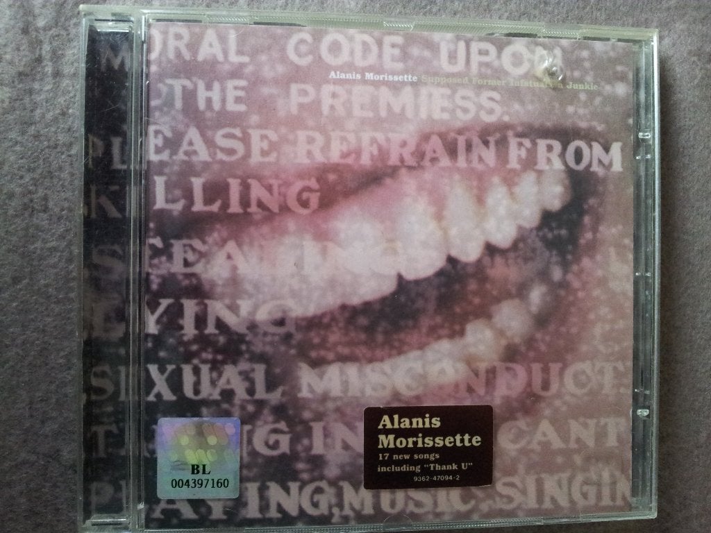 CD Alanis Morissette Supposed Former Infatuation Junkie, Ophalen of Verzenden, Zo goed als nieuw, Poprock