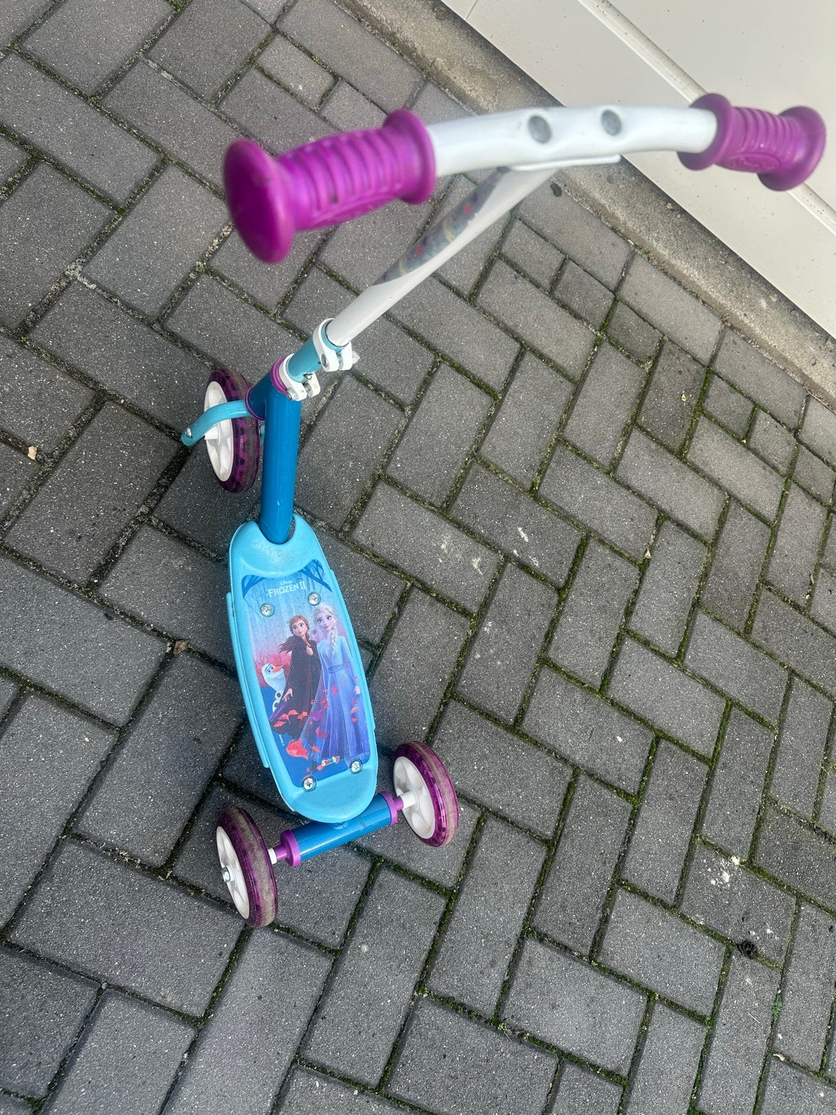 Frozen 3-wieler step voor kinderen, Ophalen, Gebruikt, Gewone step