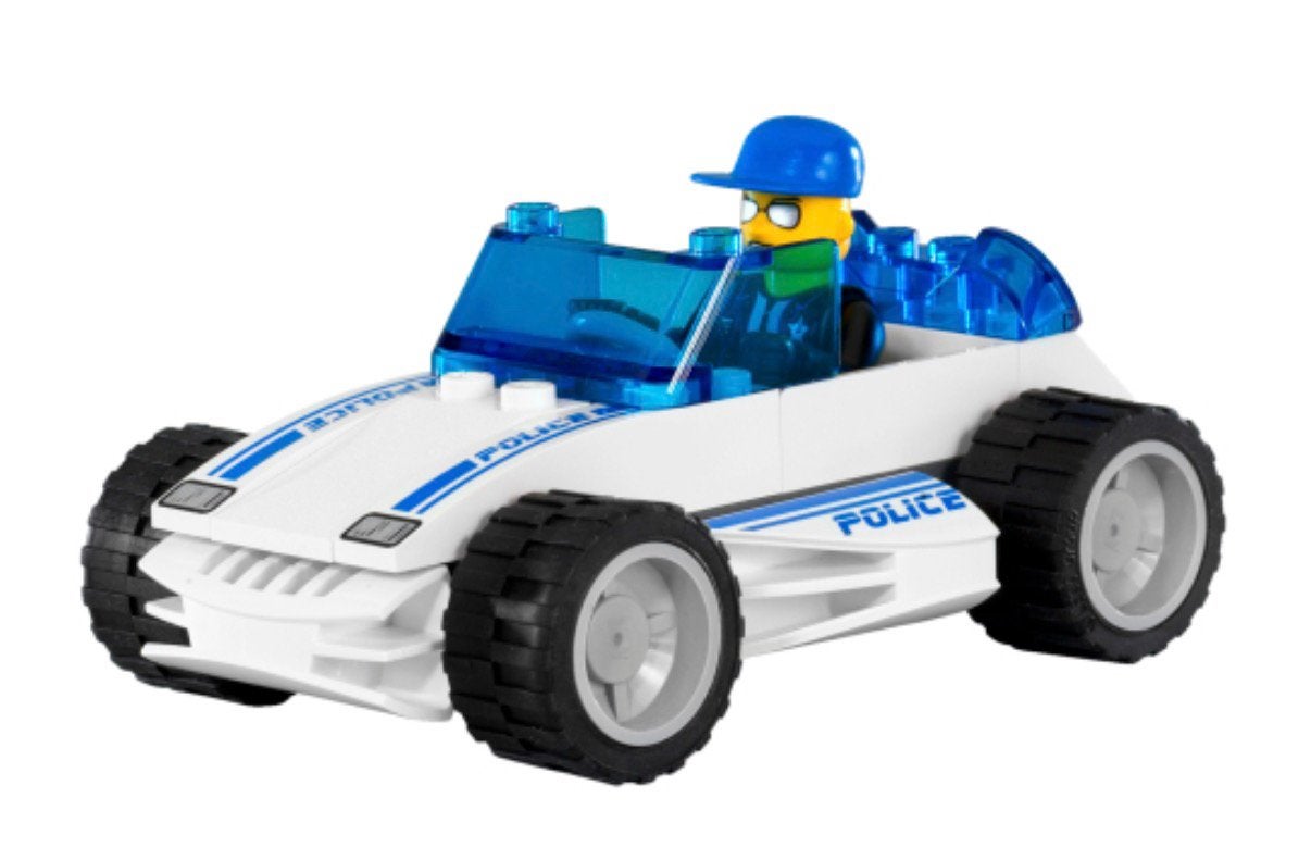 Lego 4666 ~ City - Supersnelle Politieauto, Lego, Ophalen of Verzenden, Complete set, City