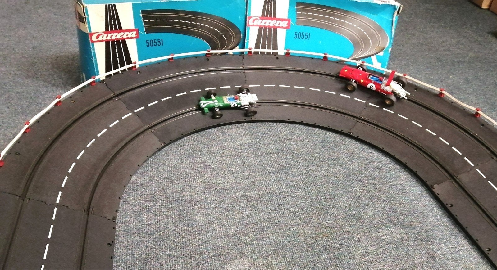 Carrera racebaan Universal complete kuipbocht art. nr. 50551, Ophalen of Verzenden, Zo goed als nieuw, Elektrisch, Carrera