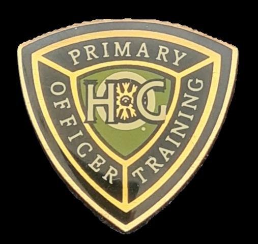 Harley- Davidson HC Primary Offercer Training pin, Verzenden, Nieuw, Transport, Speldje of Pin