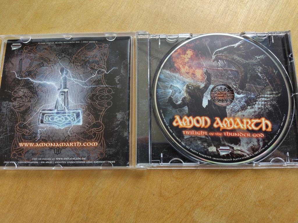 Amon Amarth - Twilight of the thunder god CD, Cd's en Dvd's, Cd's | Hardrock en Metal, Zo goed als nieuw, Ophalen of Verzenden