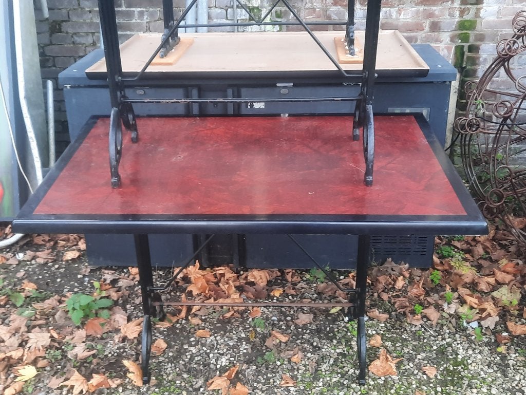Set van 3 terrastafels - Robuust en stijlvol, Tuin en Terras, Ophalen, Gebruikt, Niet van toepassing, Niet van toepassing