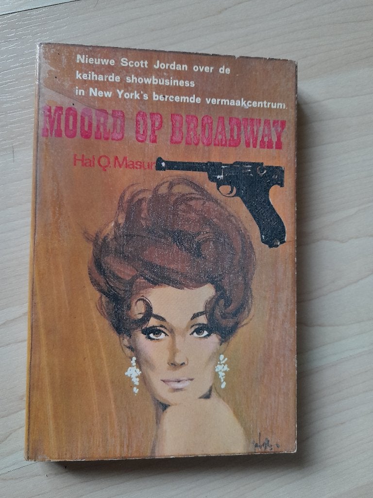MOORD OP BROADWAY Hal Q Masur, Ophalen of Verzenden, Gelezen