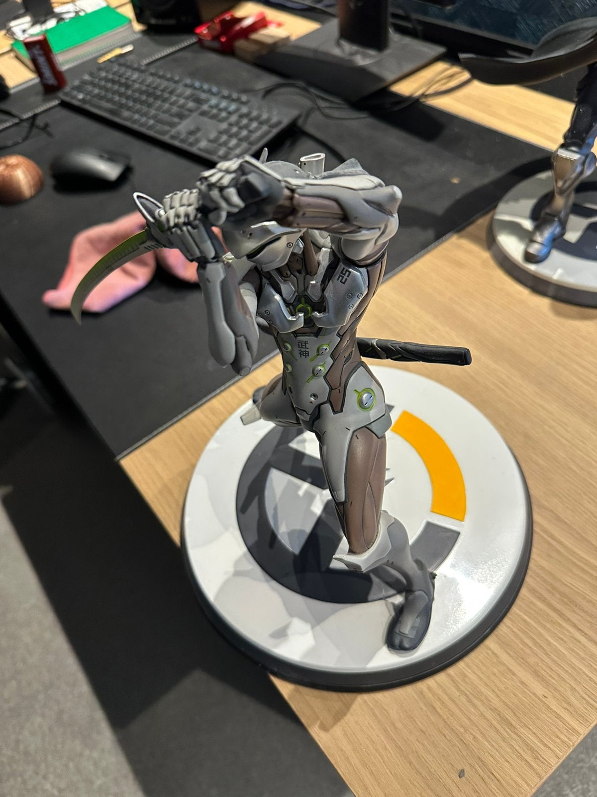 Overwatch Genji statue, Ophalen of Verzenden, Gebruikt