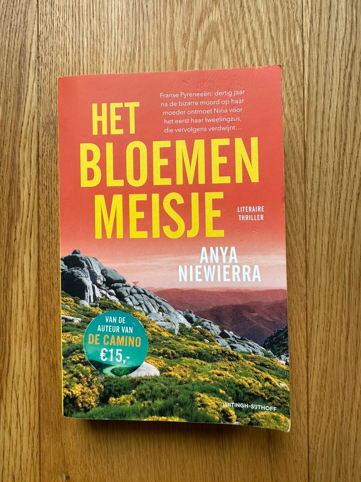 Het bloemenmeisje, Anya Niewierra, Boeken, Ophalen, Zo goed als nieuw, Europa