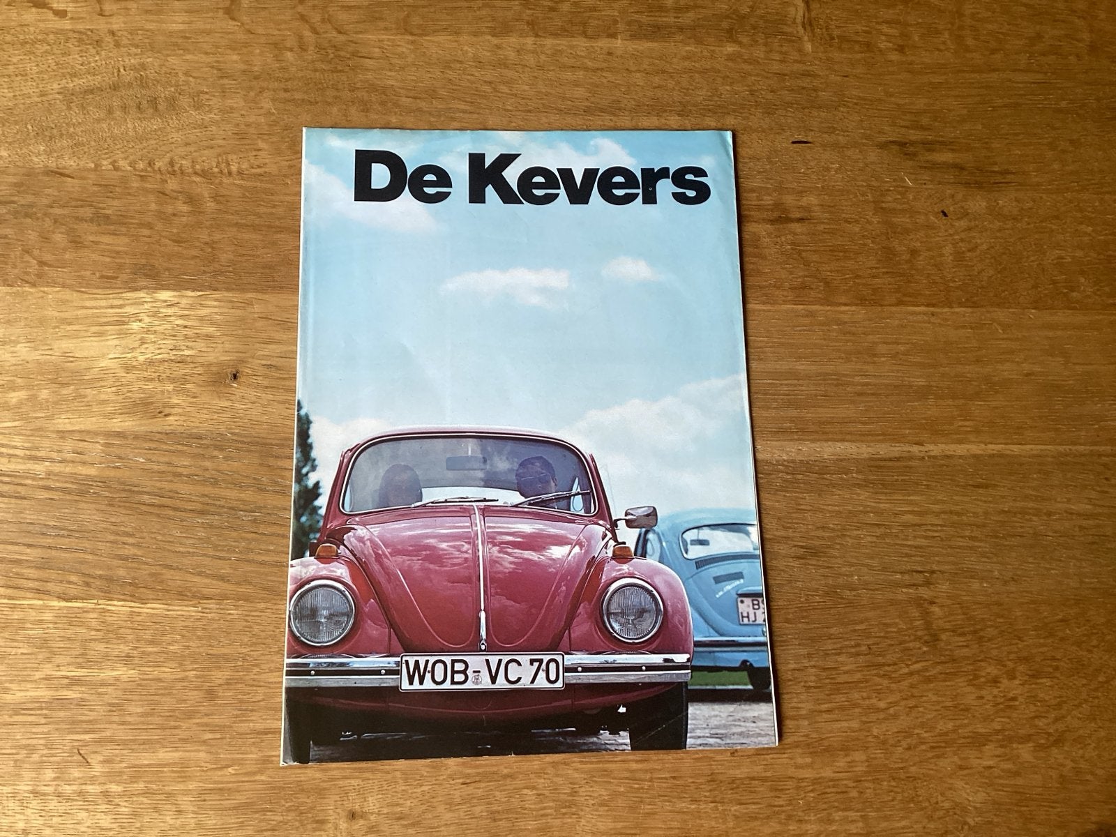 Volkswagen Kever brochure - De Kevers 1969, Boeken, Ophalen of Verzenden, Gelezen, Volkswagen