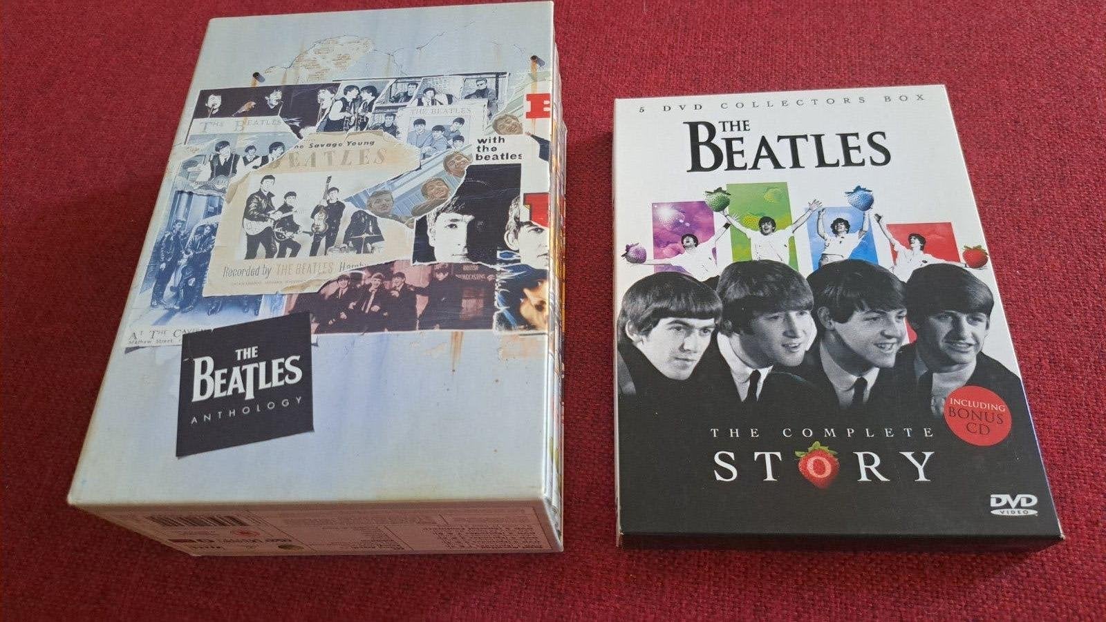 The Beatles Anthology en The complete story DVD set, Alle leeftijden, Ophalen of Verzenden, Zo goed als nieuw