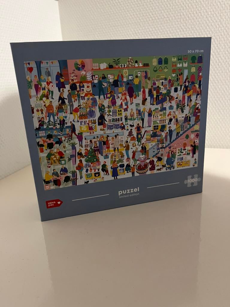 Hema limited edition puzzel, Ophalen of Verzenden, 500 t/m 1500 stukjes, Nieuw