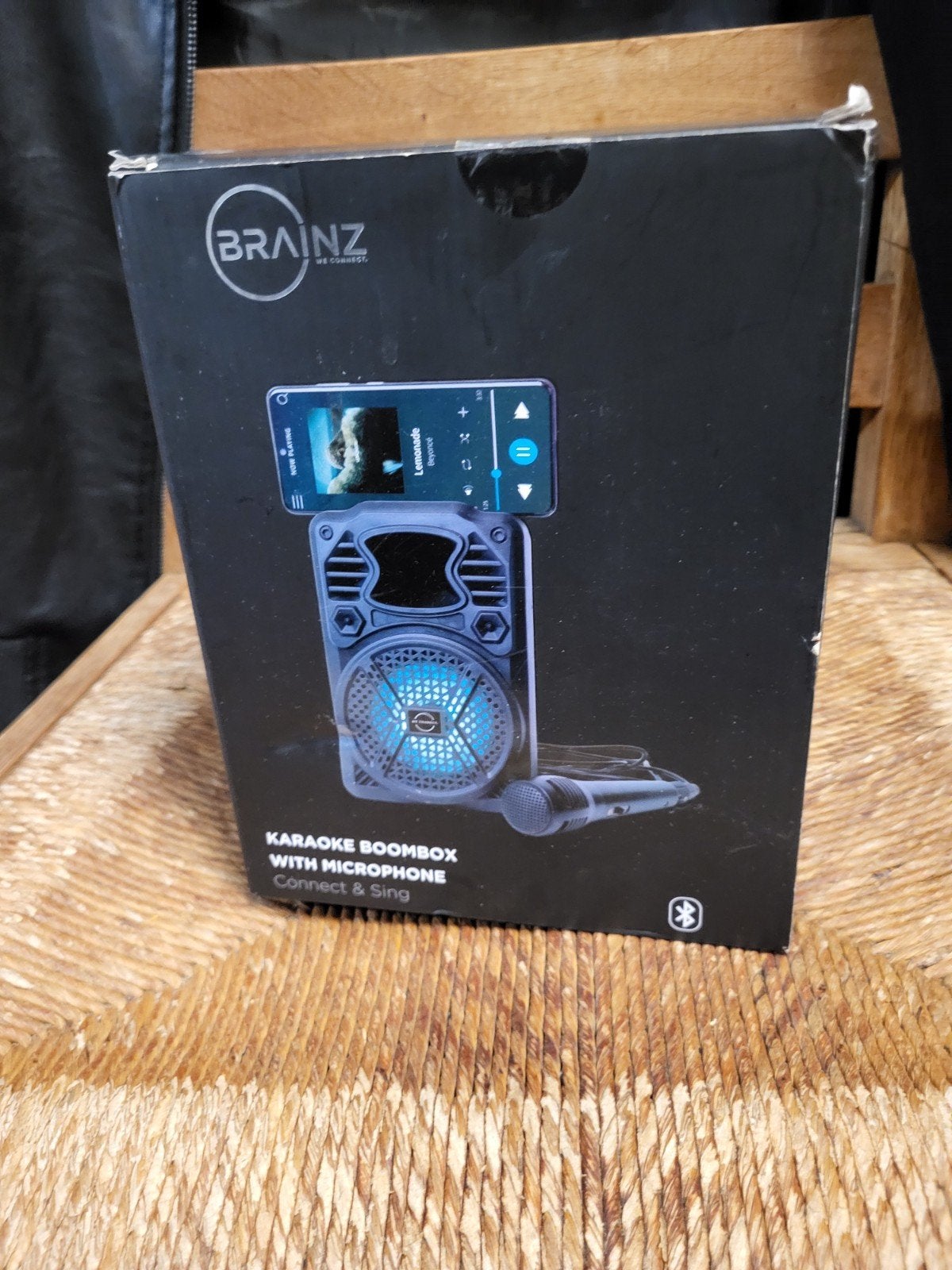 Mooie Karaoke Set met Microfoon - Mobiel Compatibel, Audio, Tv en Foto, Karaoke-apparatuur, Ophalen of Verzenden, Zo goed als nieuw