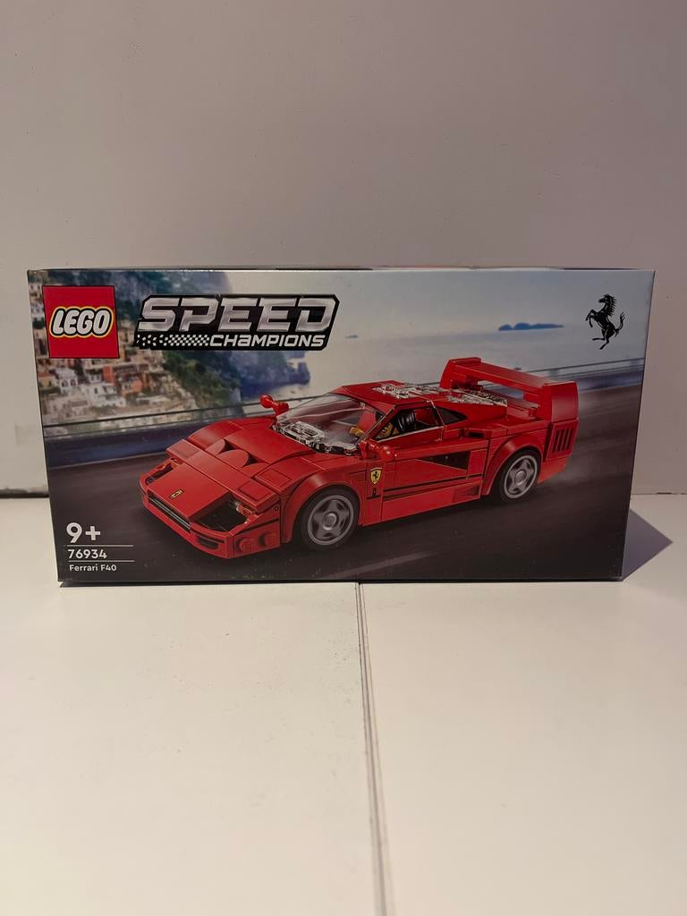 LEGO Speed Champions 76934 Ferrari F40 Competizione Nieuw, Lego, Nieuw, Complete set, Ongeopend/sealed