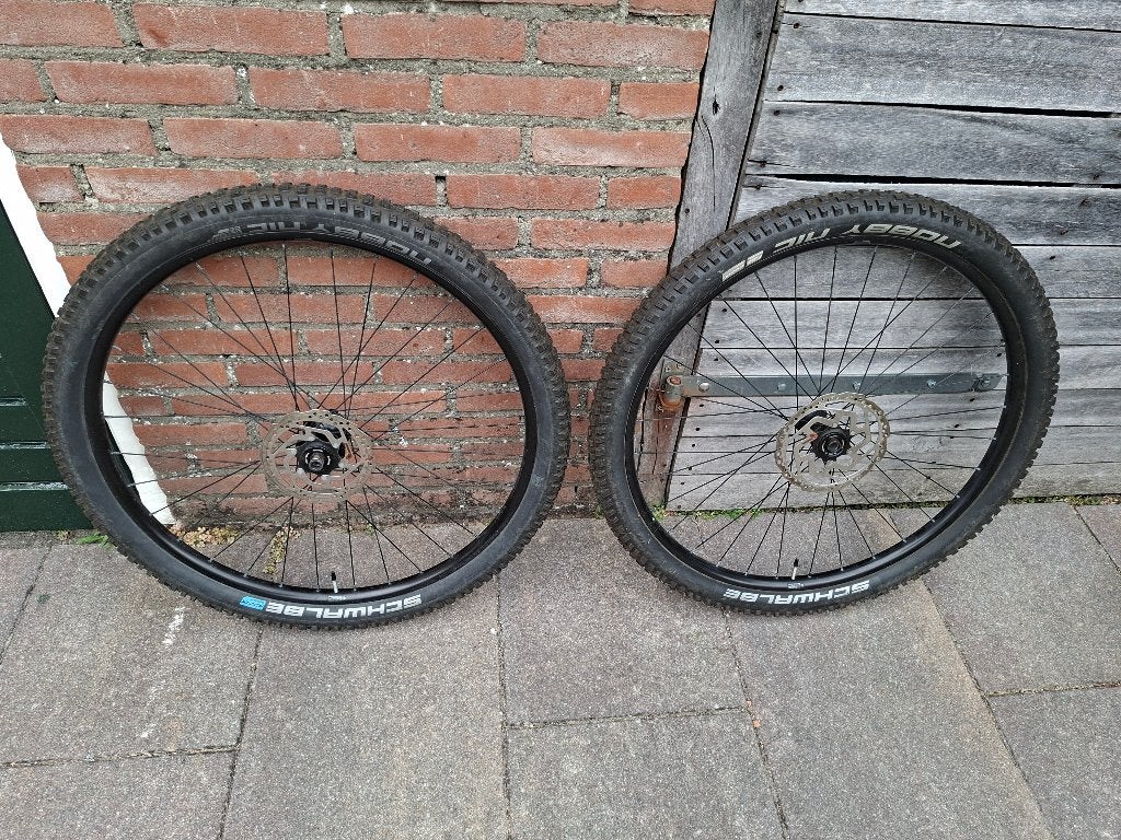 Mountainbike wielset boost, Gebruikt, Alexrims, Aluminium, Mountainbike