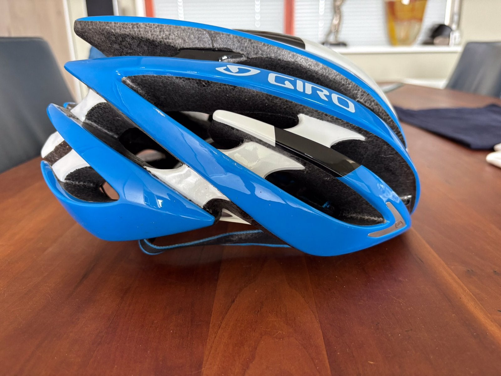 Giro racefietshelm maat L ZGAN, Ophalen of Verzenden, Zo goed als nieuw, L, Heer of Dame